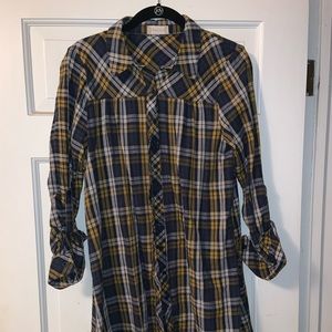 Plaid top